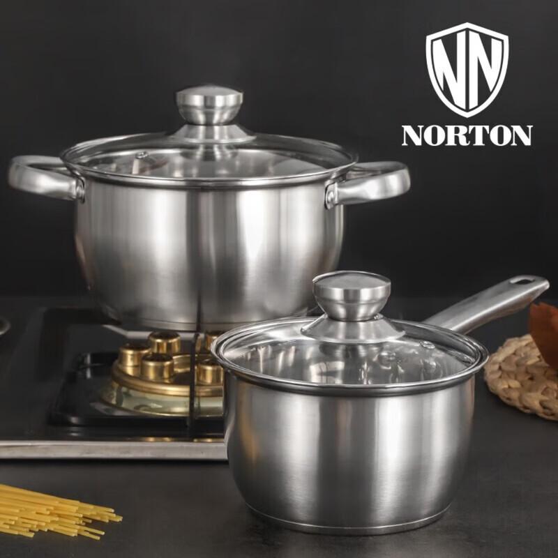 NORTON Home Joy Classic Stainless Steel Cookware Set
