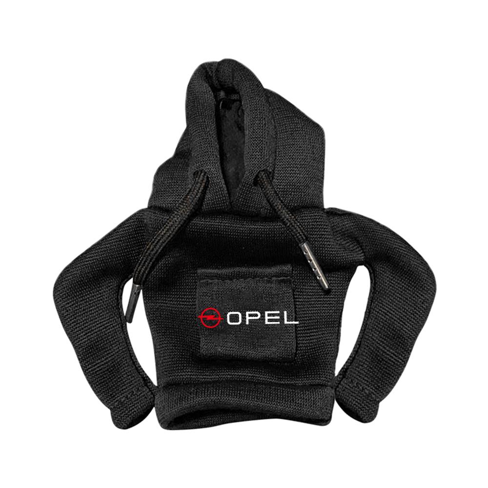 For Opel OPC Astra K Vivaro Corsa Zafira Insignia Vectra Car Hoodie Gear Shift Cover Handle Kit Gear Shift Decoration Sweatshirt