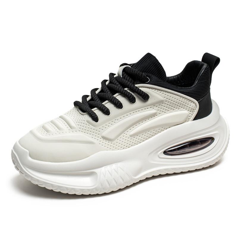 

Новые мужские кроссовки на платформе с увеличенным шагом, универсальные кроссовки для отдыха, модные мужские повседневные туфли на толстой подошве 44