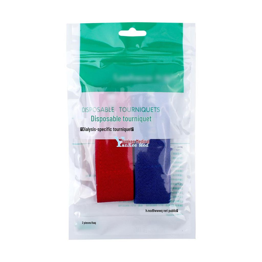 Self-Adhesive Hemodialysis Band: Adjustable Medical Tourniquet for Dialysis