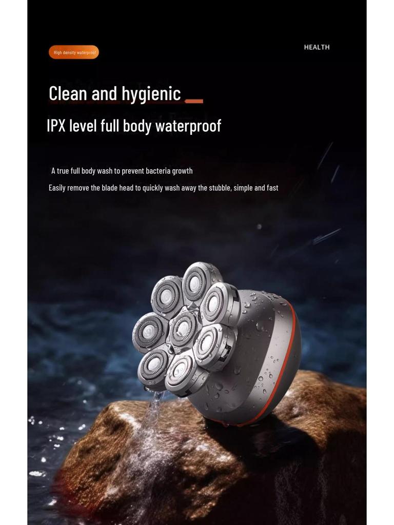 York Multifunctional Electric Head Shaver for Men - Bald Hair Clipper & Razor