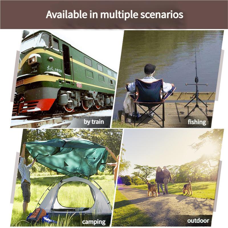 Ultra-Light Portable Folding Stool Compact Beach Chair Camping Seat Outdoor Picnic Fishing Collapsible Stool Easy Storage Metal Frame
