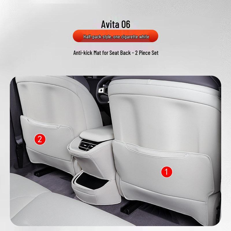 Cloud Realm Avatar 06 Leather Kick Mat Seat Cover - Anti-Stain Protection
