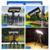 Dual-use Solar Outdoor Light Clip for Camping & Courtyard