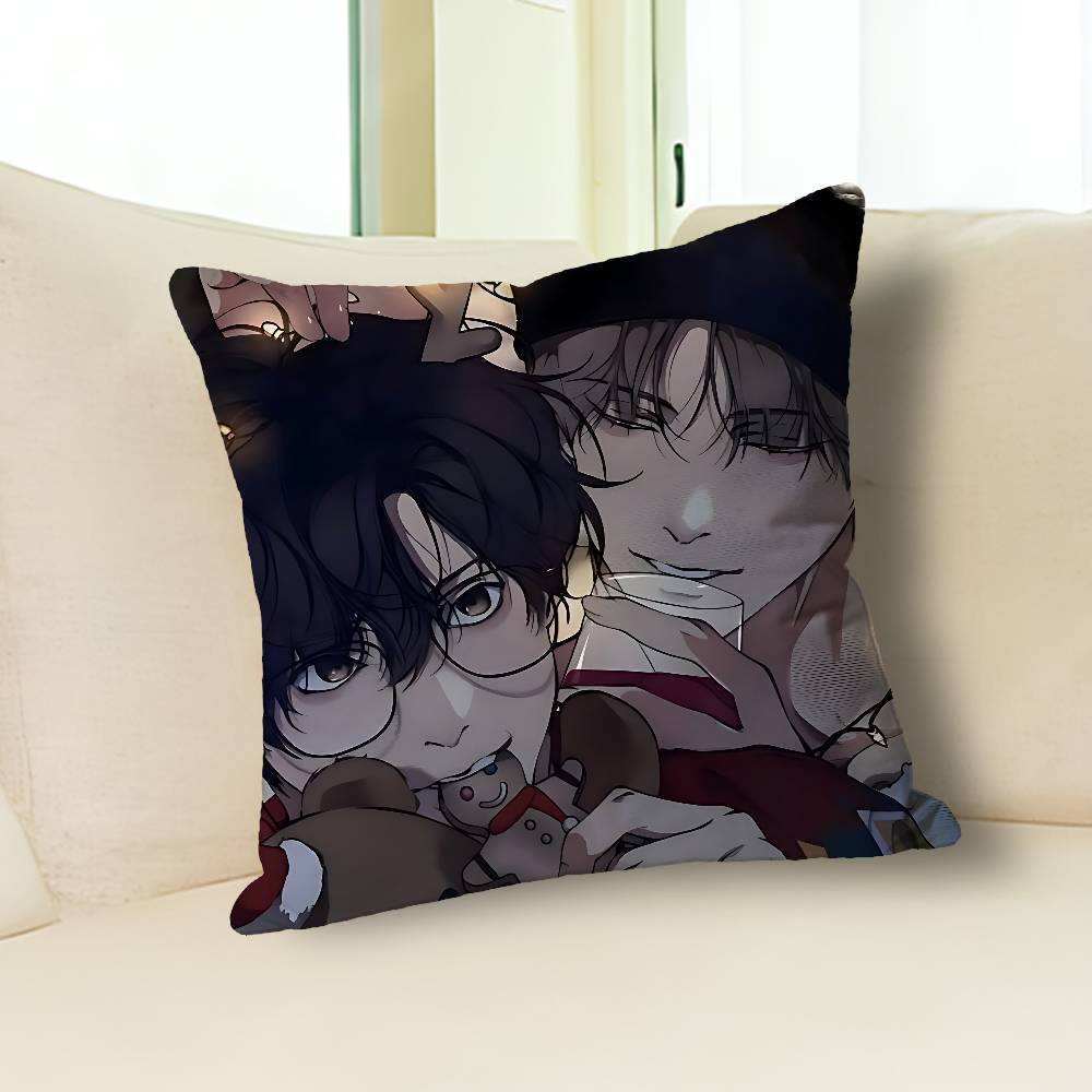 Manga L-Lost In The C-Cloud Various Sizes Square Pillow Case For Car Home Bedchamber Decor Custom Valentine gift