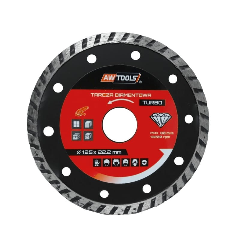 Awtools Diamond Blade 125X22.2 / Turbo