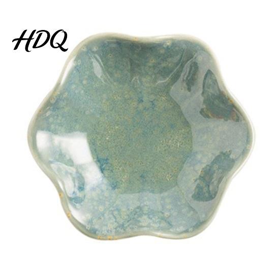 Tabletop Game Organizer Mahjong Dice Tray Ceramic Dish Plate with Shallow Concave Prevents Rolling Tray from Design Holder for Coins Jewelry