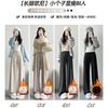 Soft Glutinous Lazy Velvet New Autumn and Winter Wide-leg Pants Women's Pants Straight Loose Casual Knitted Yamamoto Pants