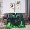 Manta de Franela Valorant Viper Invierno Cálida Suave Manta de Tiro para Niño Sofá Cama Moda Colcha Cubierta de Cama de Sofá