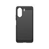 Hurtel Xiaomi Redmi 13c Carbon Silicone Case Black