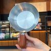 Wooden Handle Single-person Pot Thickened Even Heat Distribution Milk Pot Heat-Resistant Non-stick Stainless Steel Pot