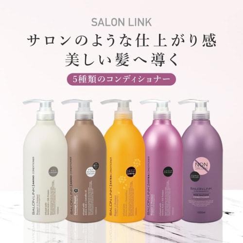 Salon Link Non-Silicone Shampoo 1000ml + Conditioner 1000nl