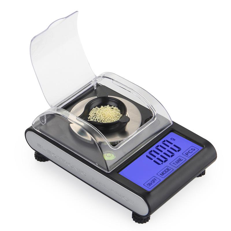 High Precision 50g Gold Diamond Carat Scale - Accurate 0.001g Jewelry & Laboratory Balance