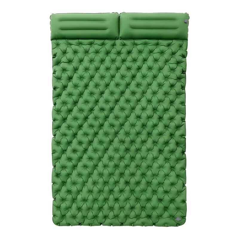 Hu Quannong CT07-J Double Inflatable Sleeping Pad with Foot Pump