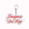 Singer Lana Del Rey Keychain for Accessories Bag Pendant Born To Die Ultraviolence Key Chain Ring Keychains Jewelry Fans Gift