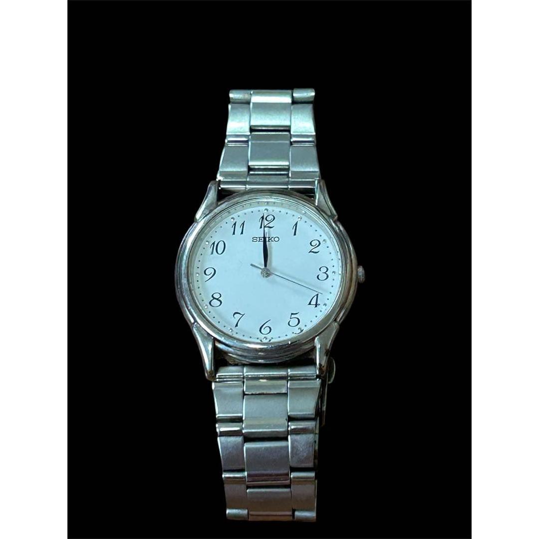 [Junk item] SEIKO Quartz watch 7N01-7140 Fudo