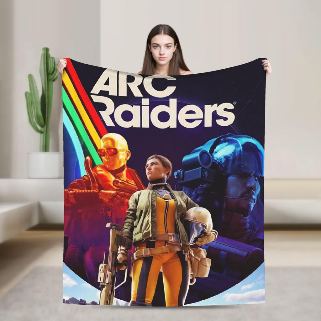Arc Raiders Video Games Accessories Blanket Cozy Soft  Throw Blankets for Living Room 50x60 Inches Multiple Sizes Bedding Throws