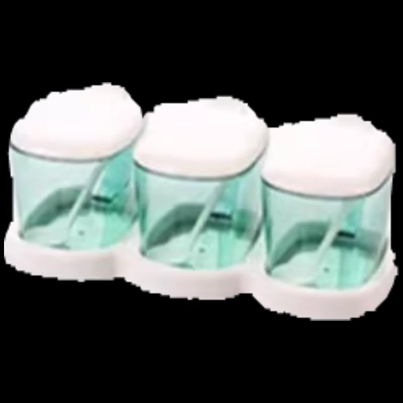 CHAHUA 3-Piece Plastic Seasoning Set