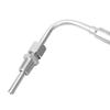 K Type Grounded Thermocouple Temperature Sensor, Stainless Steel Temperature Sensor Probe, NPT 1/8 inch Thread with 1m Cable for PID Temperature