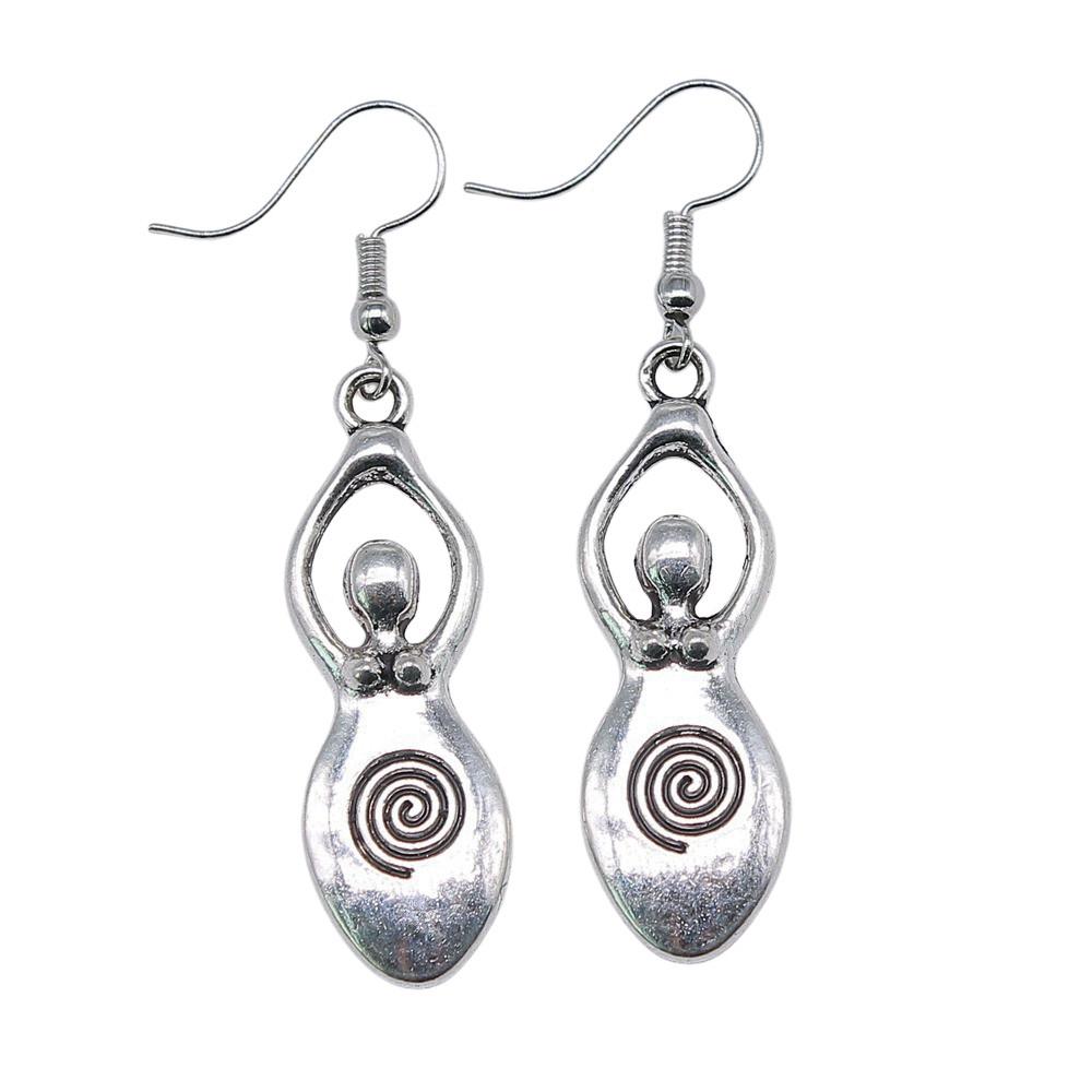 Angel Charm Dangle Earrings Retro Jewelry Design Wing Pendants Women Jewelry