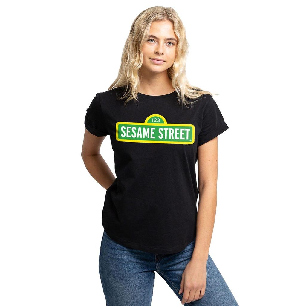 Sesame Street Womens/Ladies Logo T-Shirt