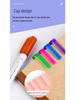 Children's Dual-Line Outline Highlighter Pen Set - 8 or 12 Colors for Drawing and Journaling