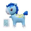 4D Design Walking Balloon Cartoon Animal Rope Pulley Foil Balloon Large Size Aluminum Foil Pulley Balloon Shower