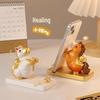 2026 Year of the Horse Zodiac Figurine: Mascot Phone Holder & Desktop Ornament for New Year or Annual Meeting Gifts.