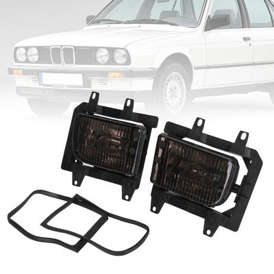 BMW E30 3 Serisi 1985-1993 İçin Ampuller Olmadan Sol Sağ Çift Ön Tampon Sis Lambası