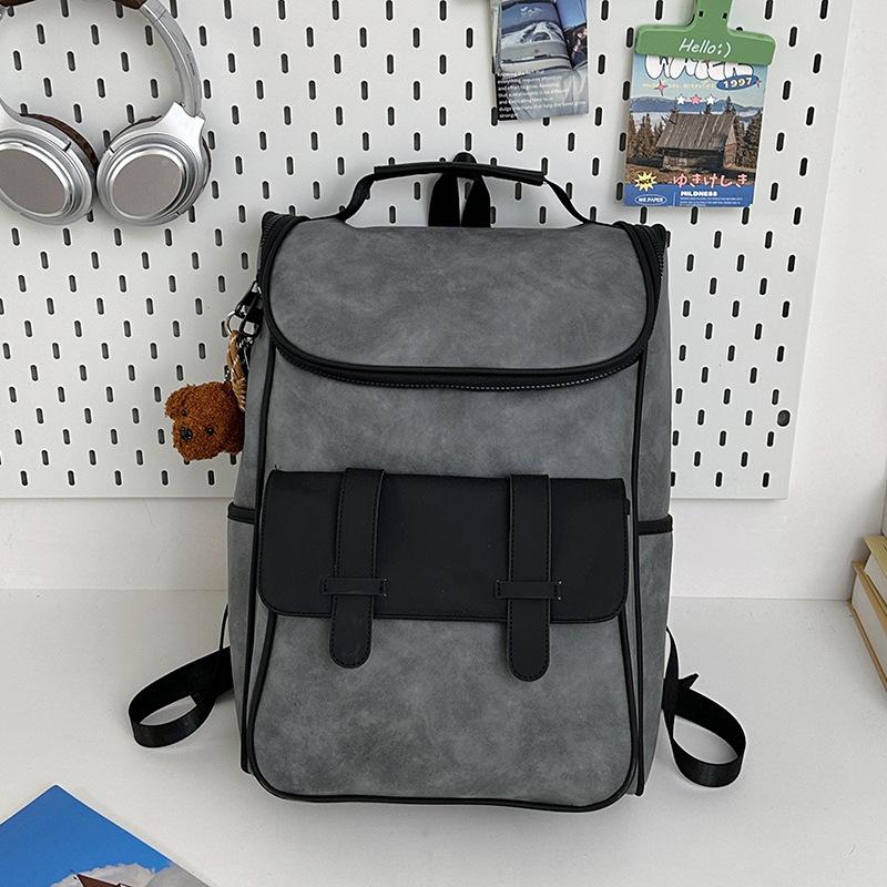 

Рюкзак Мужской Рюкзак Большой Вместимости Повседневный Студенческий Школьный Рюкзак Рюкзак для Компьютера no pendant серый