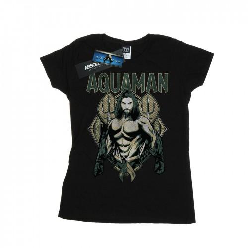 DC Comics Womens/Ladies Aquaman Scales Cotton T-Shirt