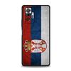 Serbia flag Badge Phone Case For Xiaomi Redmi Note 14 13 12 5G 11 10 Pro Plus 4G 9S 9 14C 13C 12C 10C 9C 9A Soft TPU Cover