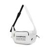New Champion Fabric Shoulder Bag Regular Unisex Champion White/Pumice Gray/Black U5BACPU34
