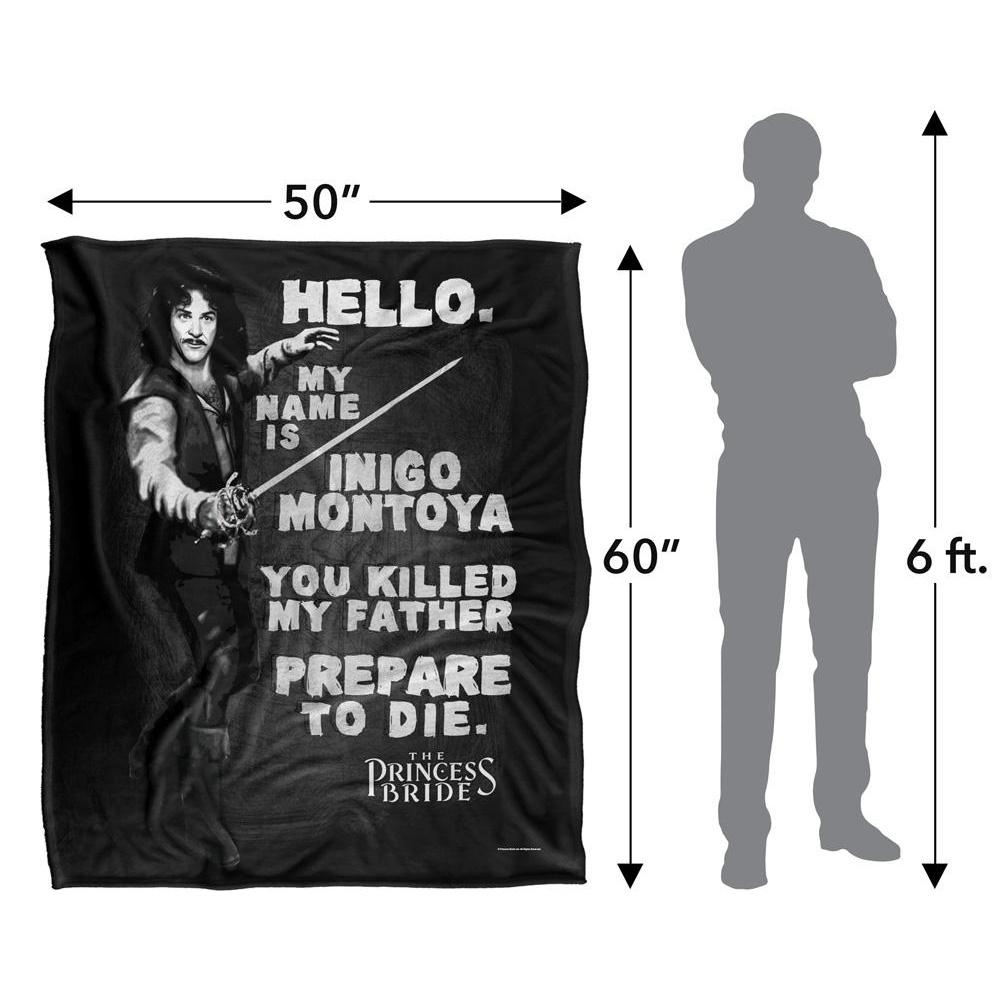 The Princess Bride Hello Again Silky Supersoft Blanket