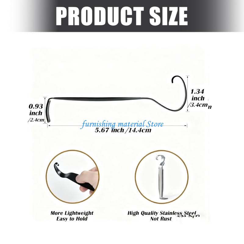 Y5GD 2Pieces Ceramic Clay Shaping Tool Professional Grade Sturdy Construction Perfect for Expert and Beginner Crafting Needs