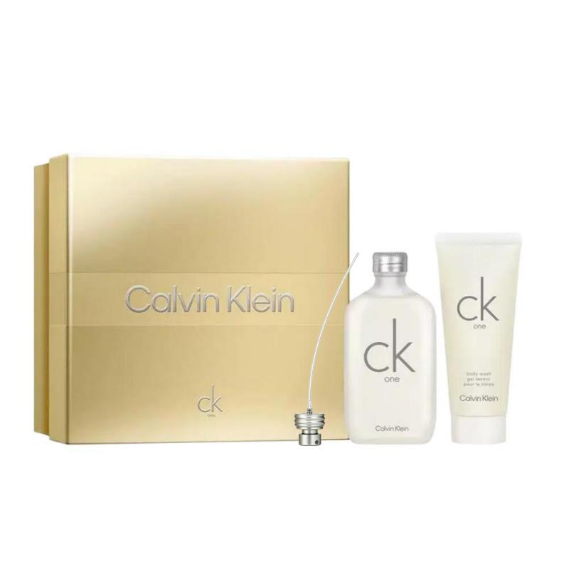 Calvin Klein One Perfume Set EDT Woody Citrus Fragrance 50ml+100ml коричневый