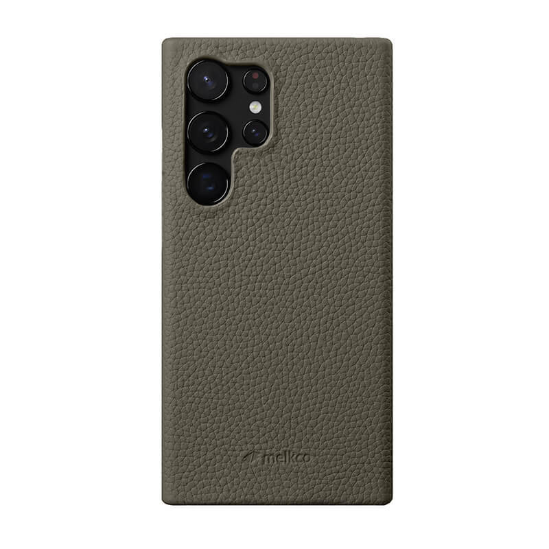Pouzdro na mobilní telefon Samsung S25 Ultra S23 Pravá kůže S24 Ultra Poloviční obal S22 Ochranné pouzdro S21