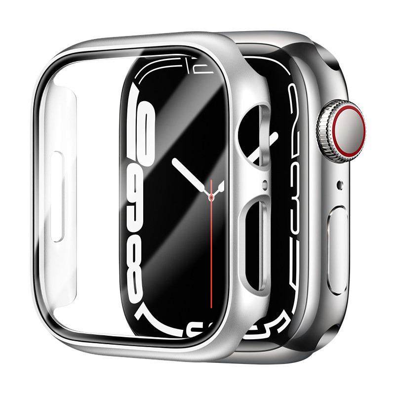 Case for Apple Watch 46mm 42mm 49mm 45mm 41mm 44mm 40mm PC Bumper Anti-fall Protective Sleeve iWatch Series 11 10 Ultra 9 8 7 SE