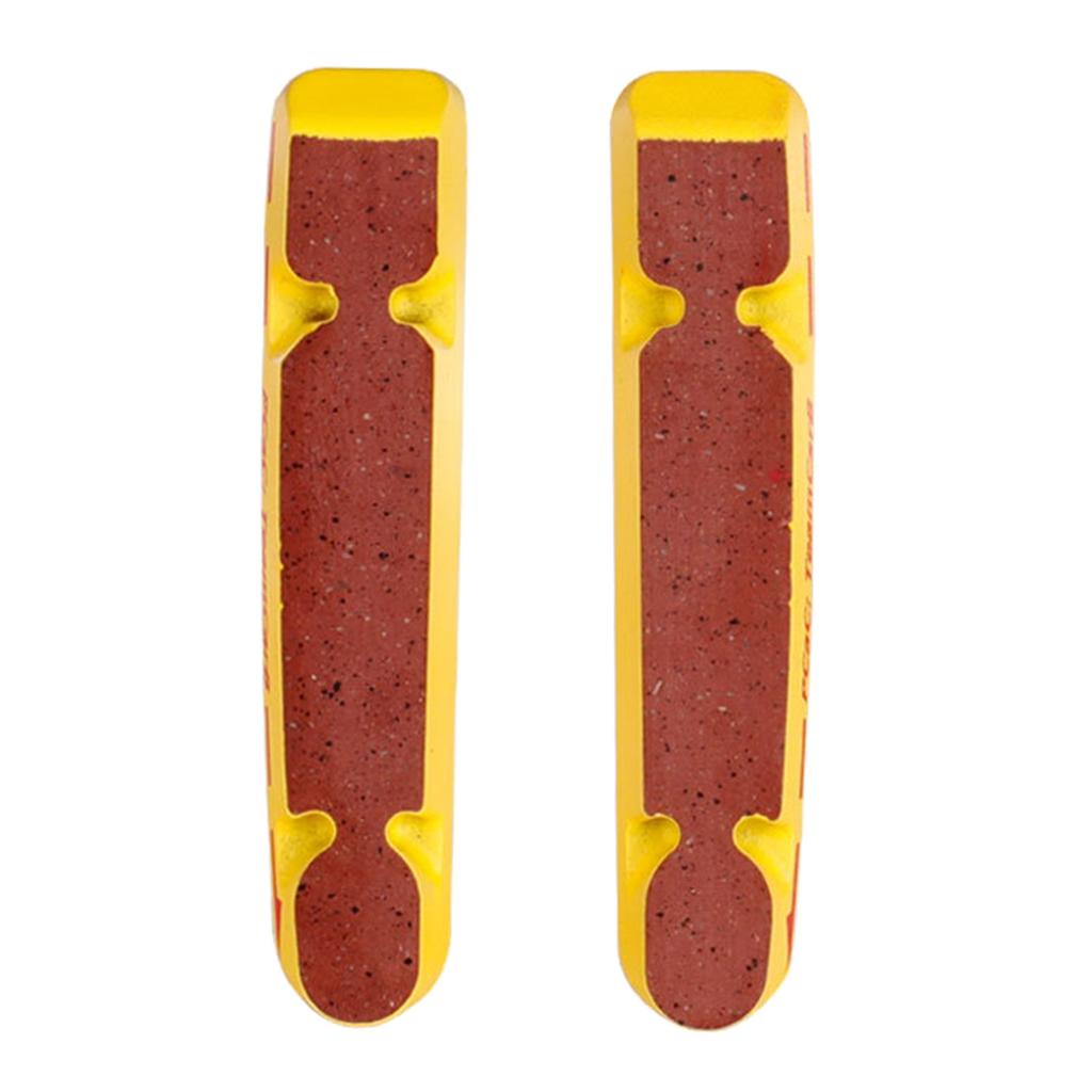 1 Pair Carbon Brake Pads Carbon Wheels Cushions Cork Brake Shoes Bicycle Brake Pads Bike Brake Pad Replacement Pads Kits