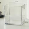 Acrylic Square Transparent Planter Set
