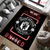 Tappeto Man Utd per Soggiorno Camera da Letto Casa Decorazione Divano, Tappetino Antiscivolo per Giochi Bambini