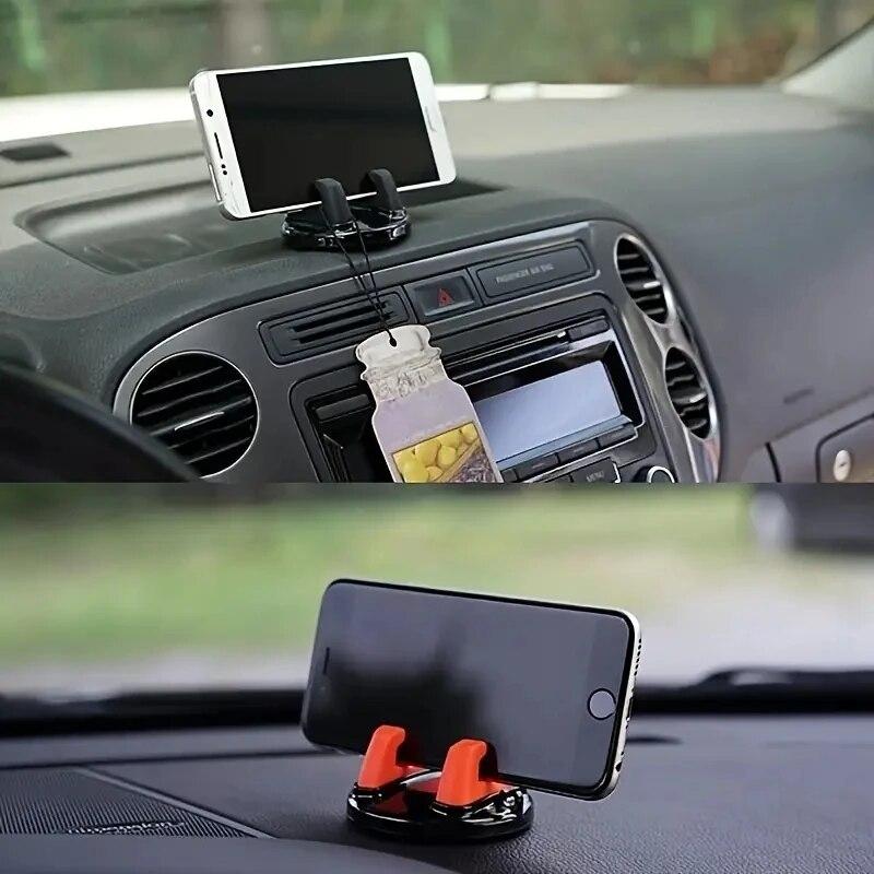 Rotating Vehicle-mounted Mobile Phone Holder Suction Instrument Table Mobile Phone Holder Car Accessories Interior