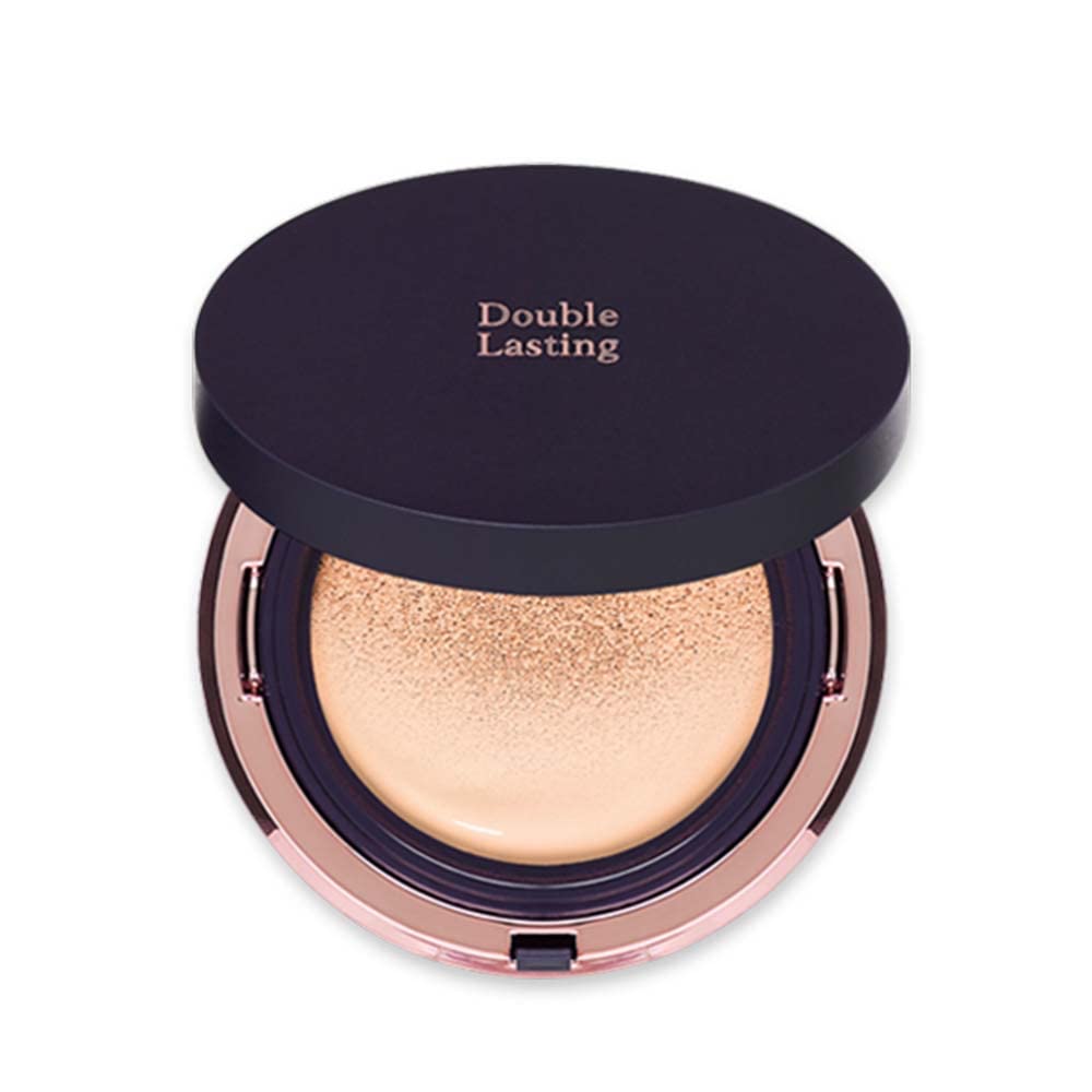 

ETUDE Double Lasting Cushion Matte Neutral Vanilla 1pc Cushion Foundation Foundation Matte Finish [Etude Official] / / /