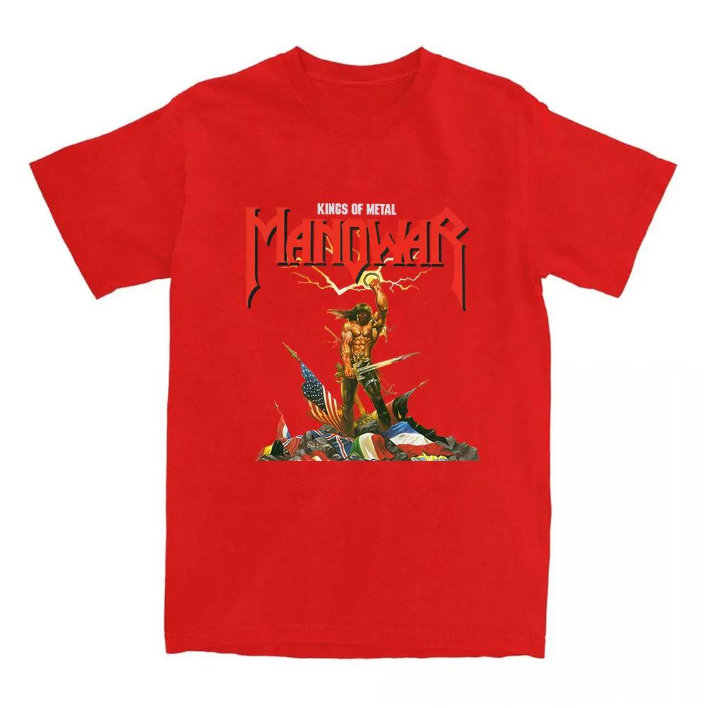 Manowar Hip Hop Band Print Tshirts The Blood Our Enemies Tour 2025 Tees Short Sleeve Women T-shirt Women Clothes Graphic Shirt