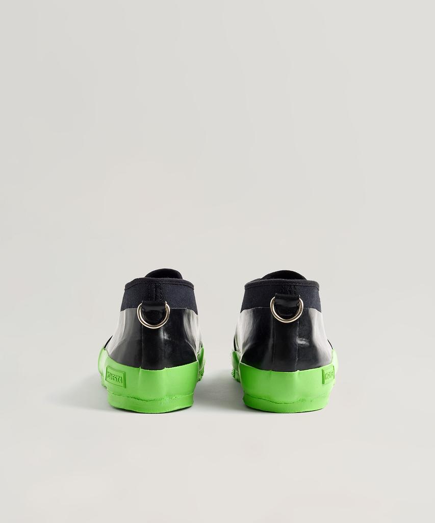 Novesta Rubber Low Sneakers Black/Green