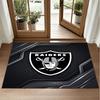 Las Vegas Raiders Design Crystal Velvet Rug Soft Decorative Mat for Bedroom Entrance