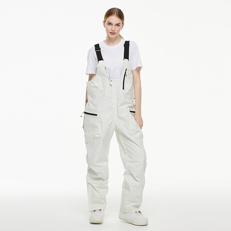 Γυναικεία και Ανδρικά Σκι Ολόσωμη Φόρμα Σκι Ρυθμιζόμενη Παντελόνι Σαλόπετα Αδιάβροχο Αντιανεμικό Παντελόνι Σκι Μονωμένο Ζεστό Υπαίθριο Αθλήματα Χιονιού Χειμερινό Παντελόνι Σνόουμπορντ