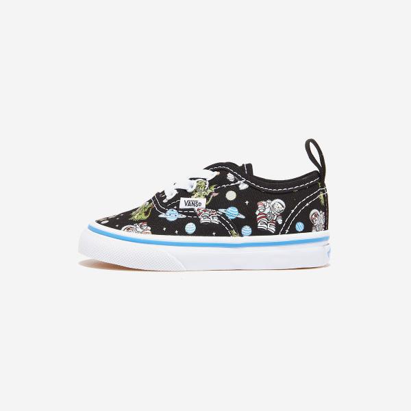 

Vans Authentic Elastic Lace - Glow Cosmic Zoo черный/синийVN0A4BUYY61, детская обувь