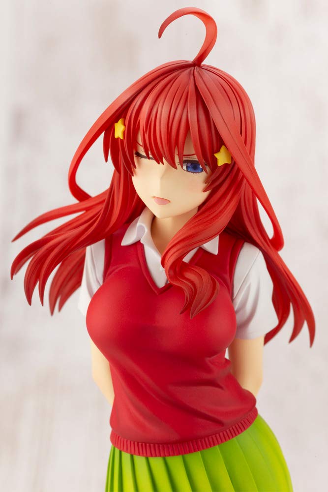 Limitovaná edice Quintessential Quintuplets Satsuki Nakano - lakovaná PVC figurka s plachým obličejem [Kotobukiya 1/8] (s díly)