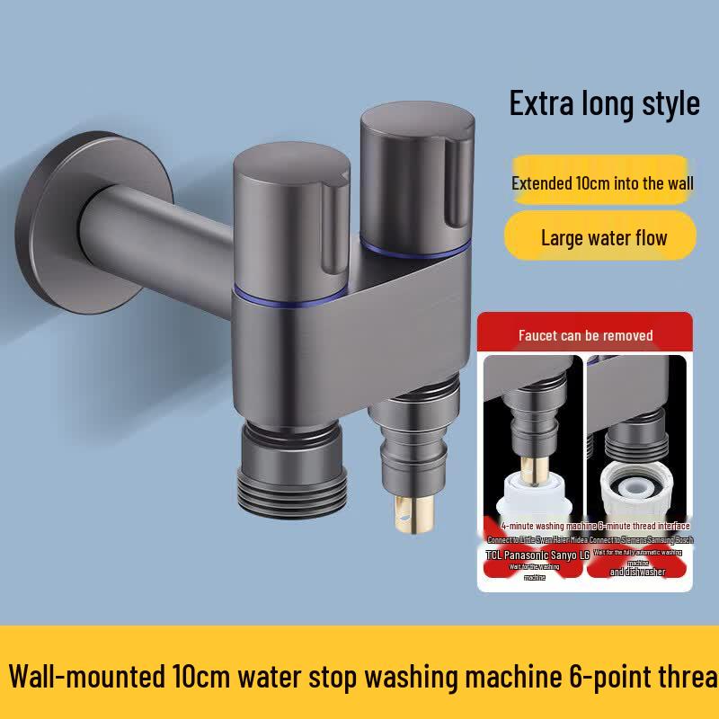 Hanyou Dual-Outlet Faucet Adapter